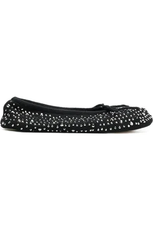 N.PEAL Zapatos slippers con apliques