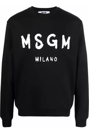 Msgm Sudadera con logo estampado