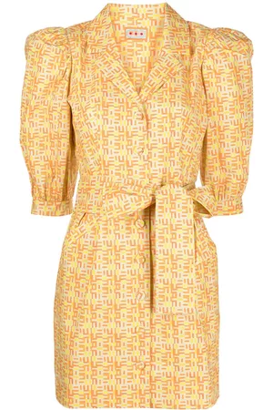 LHD Vestido Casitas con perezoso estampado