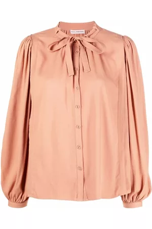 ULLA JOHNSON Blusa con detalles fruncidos