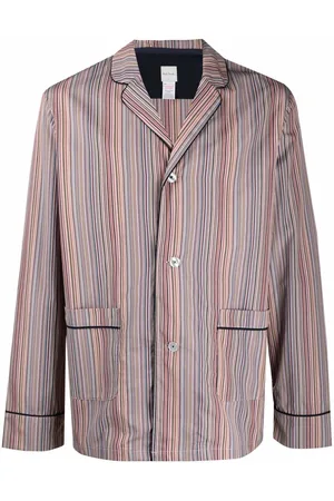 Paul Smith Pantalones de pijama a rayas con cordones