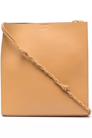 Jil Sander Bolso Tangle con logo en relieve