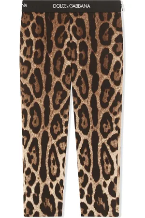 Dolce & Gabbana Leggins con estampado de leopardo