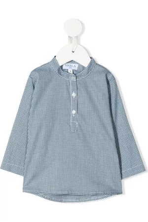 SIOLA Camisa con estampado micro