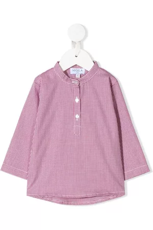 SIOLA Camisa con estampado micro