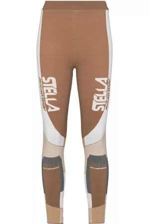 Stella McCartney Leggins de punto en intarsia a paneles