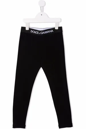 Dolce & Gabbana Leggins con logo en la cinturilla
