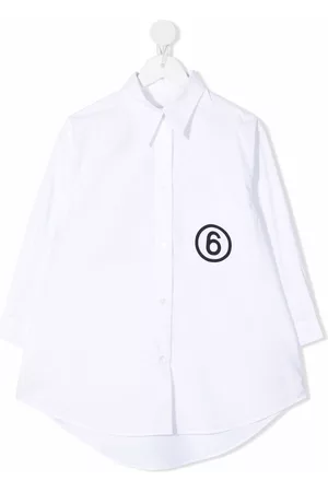 Maison Margiela Camisa con logo estampado