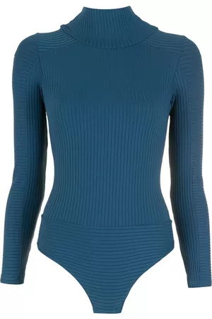 AMIR SLAMA Body con cuello vuelto