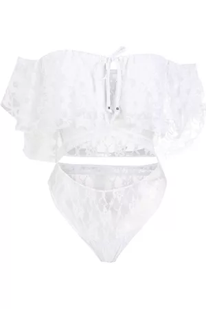 AMIR SLAMA Body con hombros descubiertos