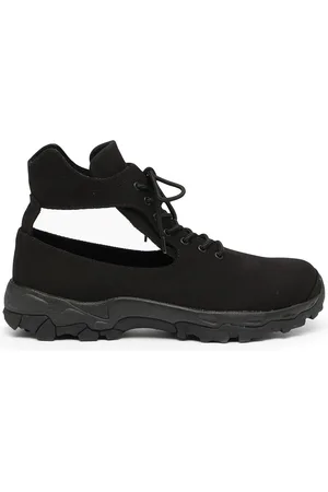 YOHJI YAMAMOTO Zapatillas altas con aberturas