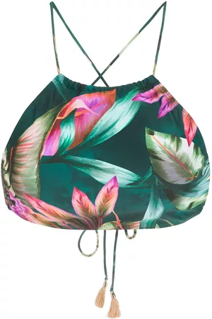 Lygia & Nanny Bikini IIana con estampado de hojas