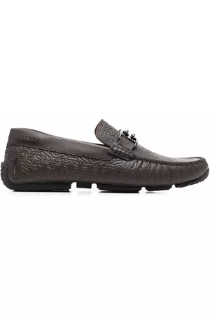 Bally Mocasines con placa del logo