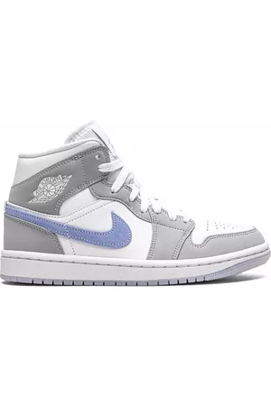 Jordan Zapatillas Air 1 Mid Grey Blue
