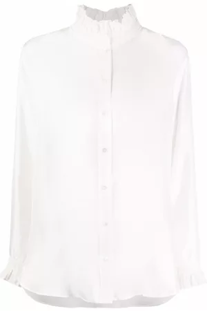 Sandro Camisa con cuello fruncido