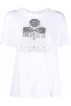Marant Etoile Camiseta Zewel con logo