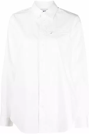 Y-3 Camisa con bolsillo de parche
