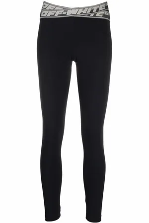 OFF-WHITE Leggins con logo en la cinturilla