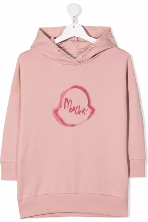 Moncler Vestido estilo sudadera con logo