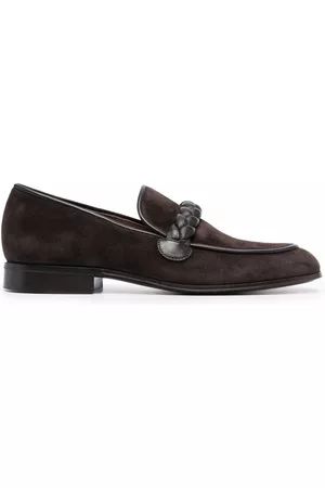 Gianvito Rossi Mocasines Massimo trenzados