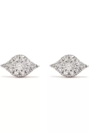 DJULA Pendientes Eyes en oro de 18kt con diamantes