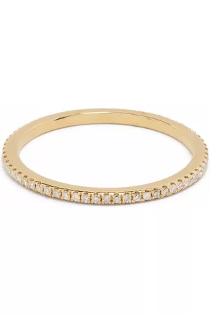 DJULA Anillo de compromiso en oro amarillo de 18 ct con diamantes
