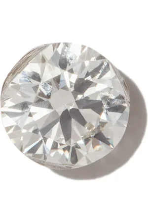 Maria Tash Pendiente Invisible en oro blanco de 18kt con diamante