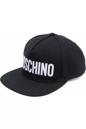 Moschino Gorra de lona con logo estampado