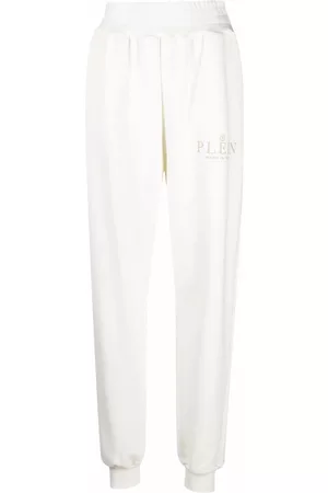 Philipp Plein Pantalones de chándal Iconic Plein de talle alto