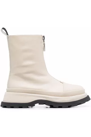 Jil Sander Botines con cremallera