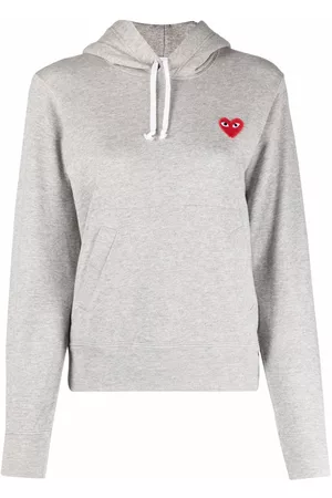 Comme des Garçons Sudadera con detalle de parche