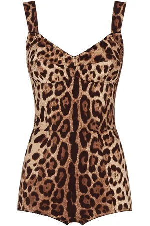 Dolce & Gabbana Body con motivo de leopardo