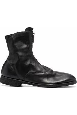 GUIDI Botines con cremallera