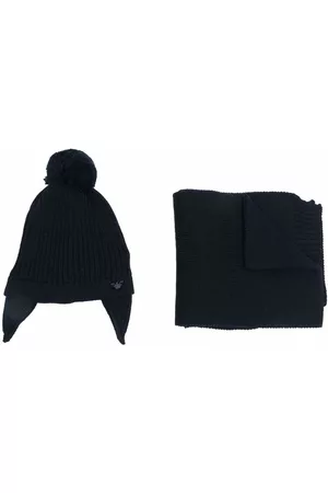 Emporio Armani Conjunto de gorro y bufanda