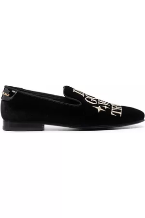 Philipp Plein Mocasines con bordado Money