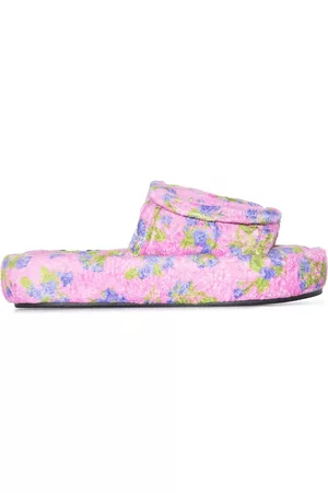 Natasha Zinko Sandalias con bordado floral