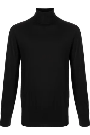 N.PEAL Jersey de punto fino con cuello vuelto
