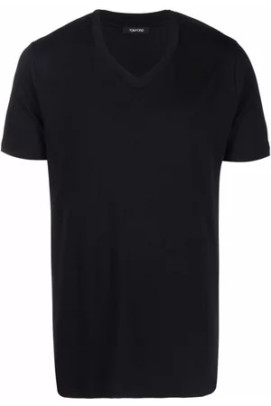 Tom Ford Camiseta ajustada con cuello redondo