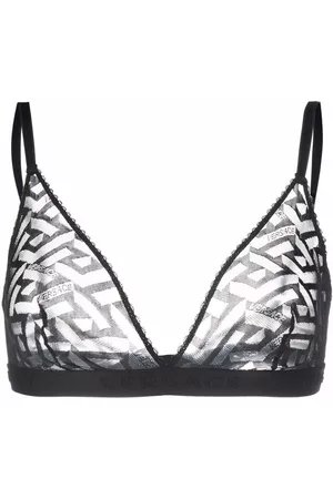VERSACE Corpiño con motivo Greca