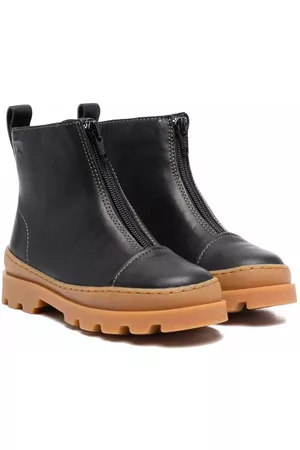 Camper Botines Brutus con media cremallera