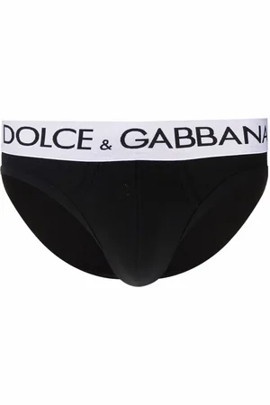 Dolce & Gabbana Bragas con logo en la cinturilla