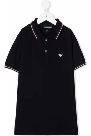 Emporio Armani Polo con logo bordado