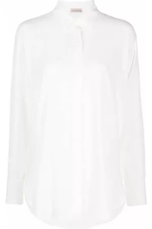BLANCA Camisa con cierre oculto