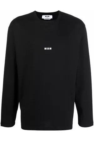 Msgm Camiseta de manga larga con logo