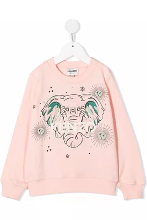 Kenzo Sudadera con estampado de elefante