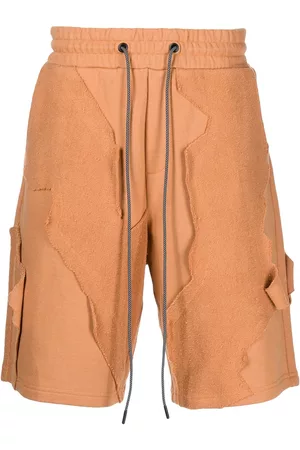 MOSTLY HEARD RARELY SEEN Bermudas con diseño patchwork