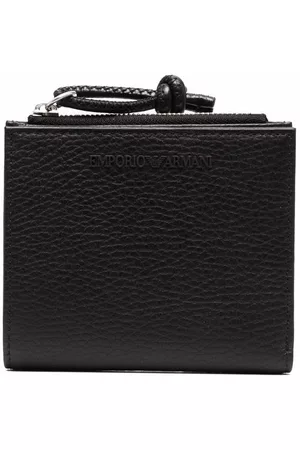 Emporio Armani Cartera con efecto granulado
