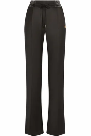 Dolce & Gabbana Pantalones palazzo de sarga