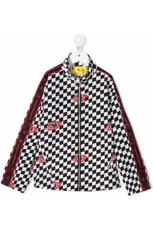 OFF-WHITE Chaqueta de chándal Chessboard