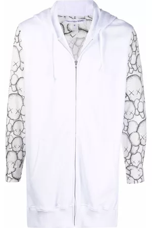 Comme des Garçons Sudadera con capucha y estampado gráfico